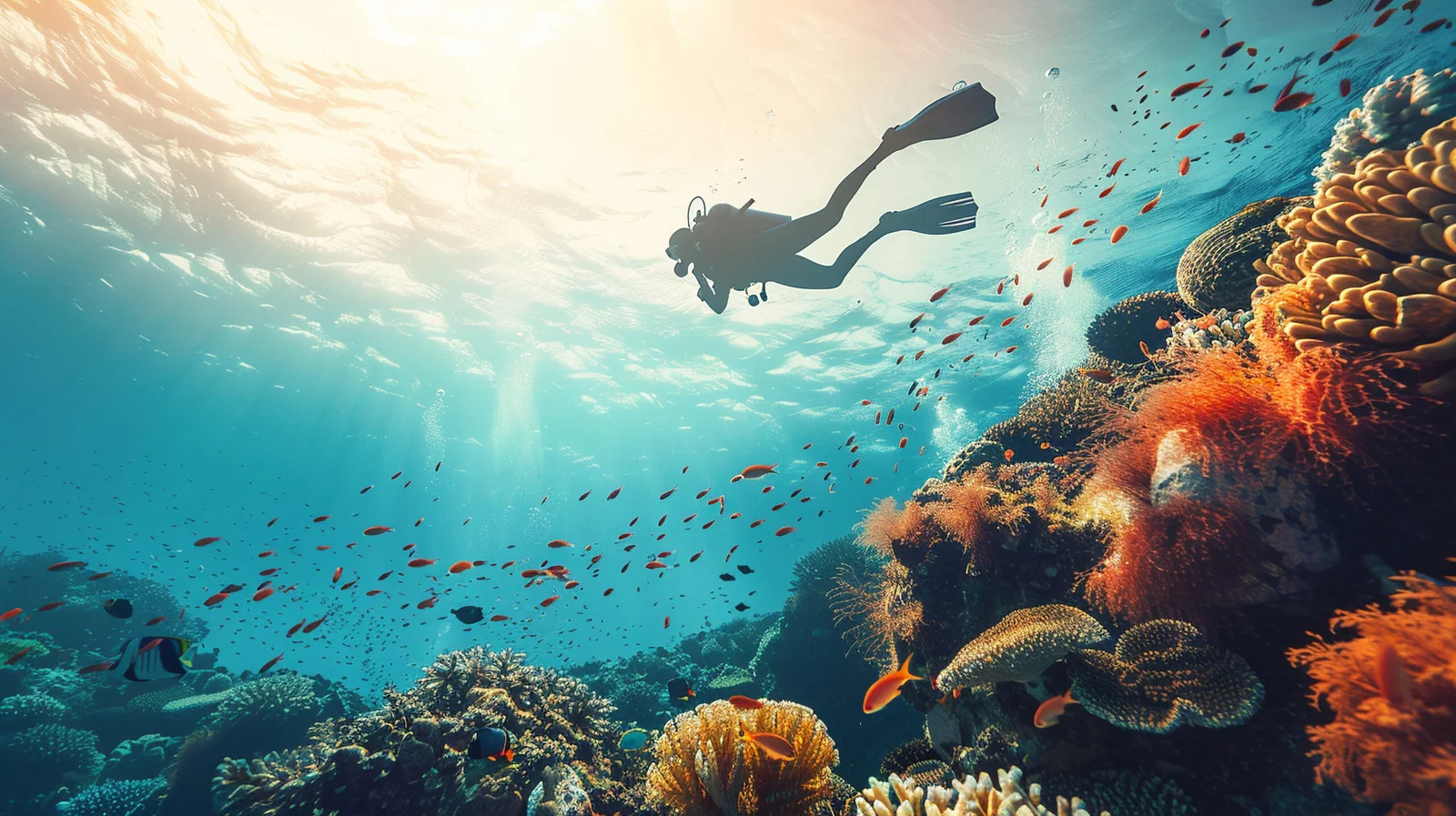 Scuba Diving Without Swimming Jeddah